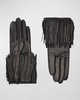 Lena Fringe Leather Gloves