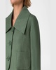  Fitted Washed Raw Linen Jacket