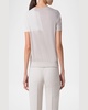 Trapeze Rayonnant Intarsia Layered Short-Sleeve Sweater