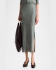 Georgie Paillette Knit Midi Skirt