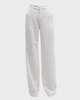 Chelsea Mid-Rise Wide Straight Trousers