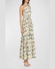 Clementine Zoe Halter Maxi Dress