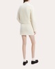 Boxy Felted Wool-Cashmere Pullover Sweater