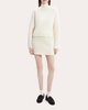 Boxy Felted Wool-Cashmere Pullover Sweater