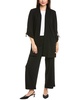 drape front d-ring cardigan
