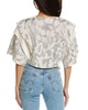 IRO Orti Silk & Linen-Blend Top