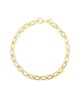 14K Italian Gold Flat Paperclip Link Bracelet