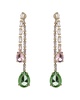 Eye Candy LA CZ Liana Fringe Dangle Earrings