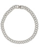ADORNIA CZ Flat Curb Chain Necklace