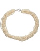 BELPEARL Silver 2-3mm Freshwater Pearl Necklace