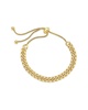 Sterling Forever 14K Plated Chain Link Bolo Bracelet