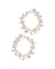 Sterling Forever 14K Plated CZ Shania Earrings