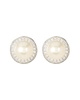 ADORNIA 9mm Pearl Halo Earrings