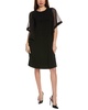 Joseph Ribkoff Mesh Angel Wing Mini Dress
