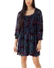 Hale Bob Silk-Blend Mini Dress