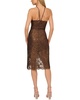 Adrianna by Adrianna Papell Eve Foil Lace Halter Dress
