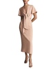 Reiss Iona Doriana Move On Linen-Blend Dress