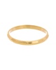 14K Italian Gold Hammered Ring