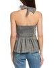 Free People Anastasia Plaid Top