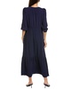 Anne Klein Women's V Neck Empire Seam Maxi with Flounce