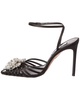 Aquazzura Crystal Margarita 105 Satin Pump