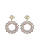 Eye Candy LA The Luxe Collection Crystal Soul Drop Earrings
