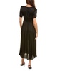 The Kooples Lace Trim Midi Dress