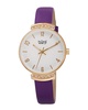 Burgi Women's Genuine Leather Smooth Watch