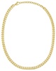 14K Italian Gold Cuban Chain Choker Necklace