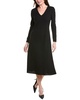 Lafayette 148 New York V-Neck Flare Dress