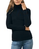 Faherty Legend Ribbed Turtleneck Top