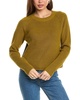 Lilla P Mixed Media Raglan Sweater