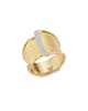 I. Reiss 14K 0.09 ct. tw. Diamond Cuff Ring