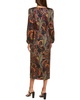 Jones New York Satin Midi Dress