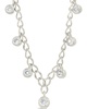 Sterling Forever CZ Sydney Charm Chain Necklace