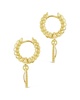 Sterling Forever 14K Plated Hartley Earrings