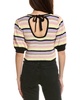 open back cropped sweater
