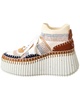 Chloé Nama Knit Platform Sneaker