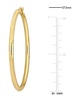 14K Italian Gold Hoops