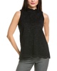 ruffle neck blouse