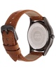 August Steiner Men's Genuine Leather Strap Watch