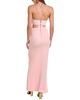 marguerite cutout long dress