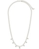 Sterling Forever CZ Sydney Charm Chain Necklace