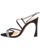 alana zircone 100 leather sandal black