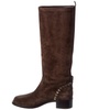 Ferragamo Tawnie Suede Knee-High Boots