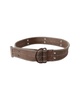 Dolce & Gabbana Leather Logo Sling Cintura Buckle Belt