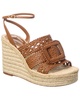 Alexandre Birman Lana 150 Woven Leather Wedge Sandal