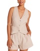Bella Dahl Cinch Back Linen Vest