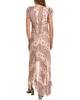 AllSaints Brea Cascade Maxi Dress