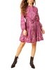 Hale Bob Belted Linen Mini Dress